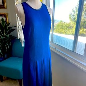 Royal blue drop waist banana republic